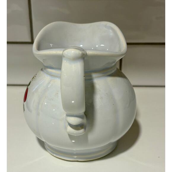 Vintage McCoy USA Strawberry Pitcher - Picture 2 of 7